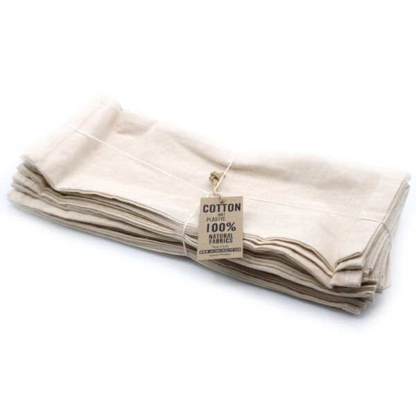 Intérieur d'oreiller en sac de blé en coton naturel de 4 oz- Vendu par 1
