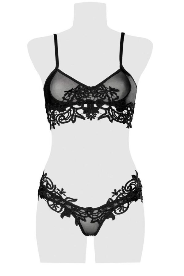 ensemble érotique de Grey Velvet - noir - M-Grey Velvet – Image 4