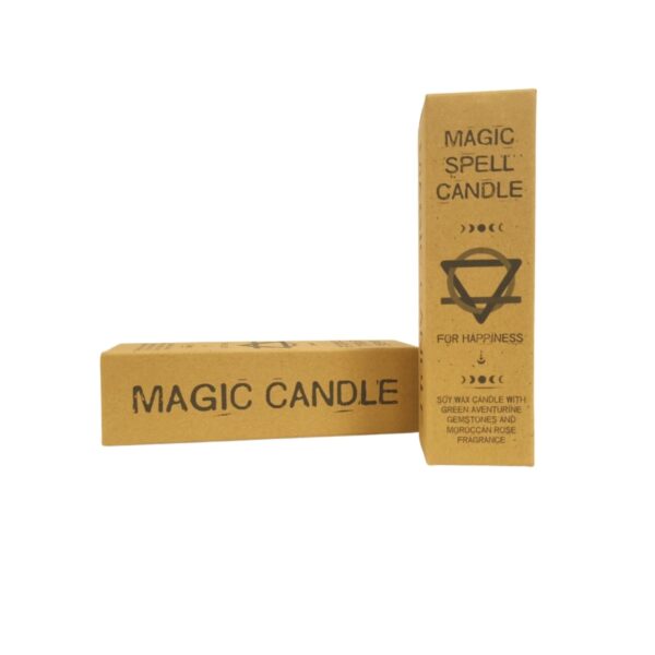 Bougie de sortilège magique - Bonheur- Vendu par 1 – Image 4