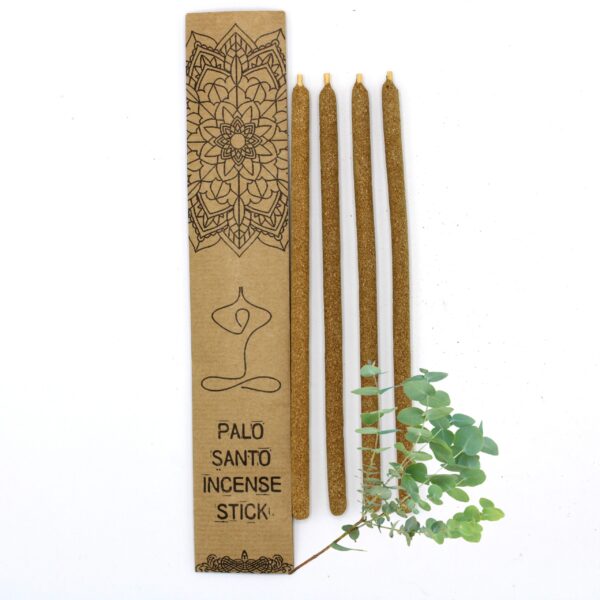 Grands bâtons d'encens Palo Santo - Eucalyptus- Vendu par 1