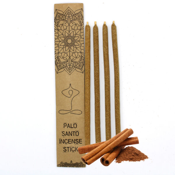 Grands bâtons d'encens Palo Santo - Cannelle- Vendu par 1