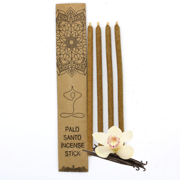 Grands bâtons d'encens Palo Santo - Vanille- Vendu par 1