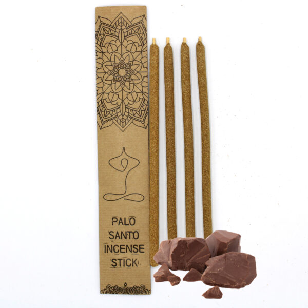 Grands bâtons d'encens Palo Santo - Chocolat- Vendu par 1