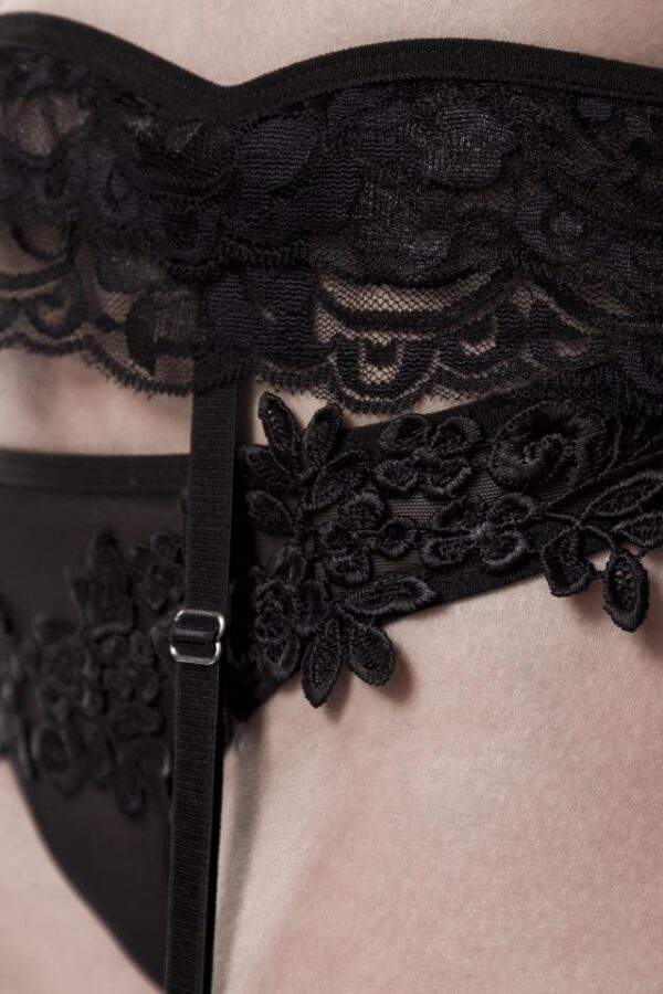 Ensemble Érotique de Grey Velvet - noir - L-Grey Velvet – Image 3