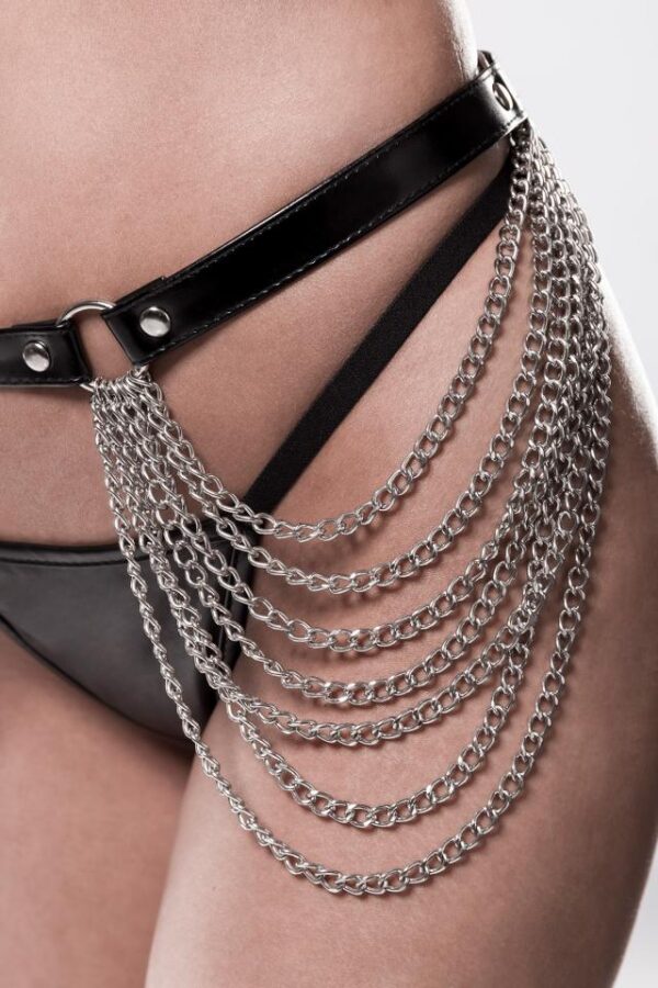 Ensemble de chaînes de Grey Velvet - noir - XL-Grey Velvet – Image 3