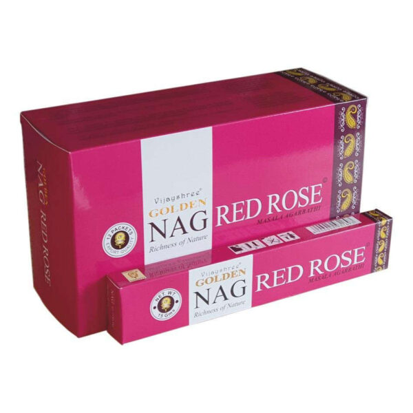15g Golden Nag - Rose Rouge- Vendu par 1