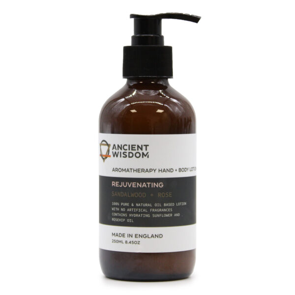 Lait Mains & Corps Bois de Santal & Rose 250 ml- Vendu par 1