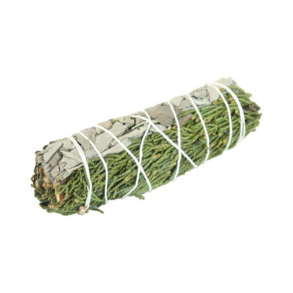 Smudge Stick - Sauge Blanche & Genévrier 10cm- Vendu par 1