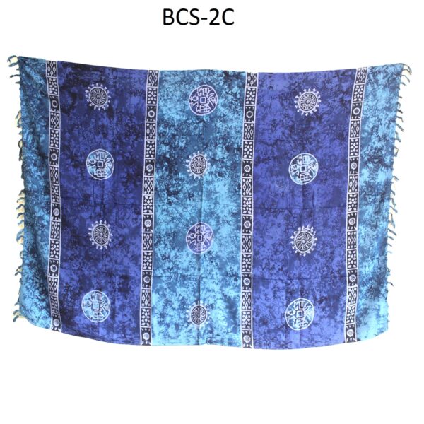 1x Sarongs celtiques de Bali - Pièces porte-bonheur (4 couleurs assorties)- Vendu par 1 – Image 3