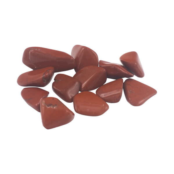 Pack de 24 L Tumble Stone - Jaspe - Rouge- Vendu par 1 – Image 3
