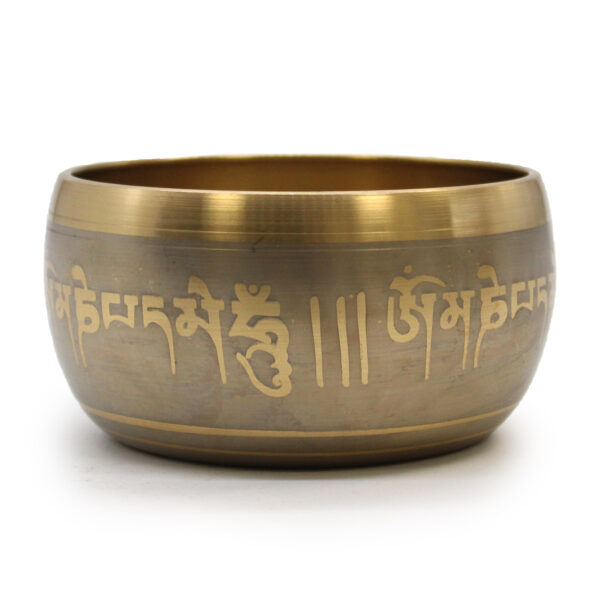Grand bol chantant cinq bouddhas- Vendu par 1