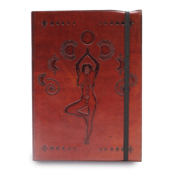 Carnet moyen avec sangle - Cosmic Goddess- Vendu par 1