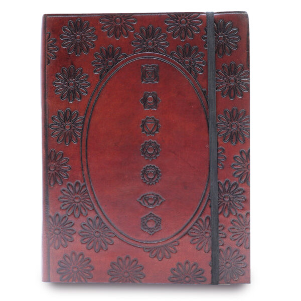 Carnet moyen avec sangle - Chakra Mandala- Vendu par 1 – Image 2