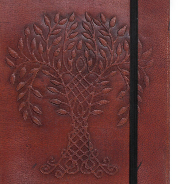 Carnet moyen avec sangle - Arbre de Vie- Vendu par 1 – Image 2