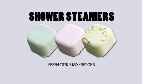 Coffret Vapeur Douche (70g) - Mélange d'Agrumes Frais- Vendu par 3