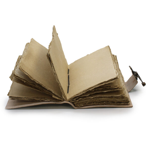 Carnet en cuir « Ne cachez jamais vos ailes » à bord ponté (7x5 »)- Vendu par 1 – Image 3