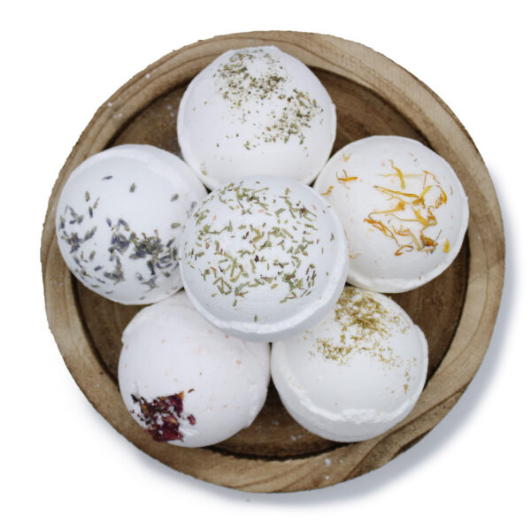 Bombe de bain dynamisante au sel de l'Himalaya- Vendu par 1 – Image 3