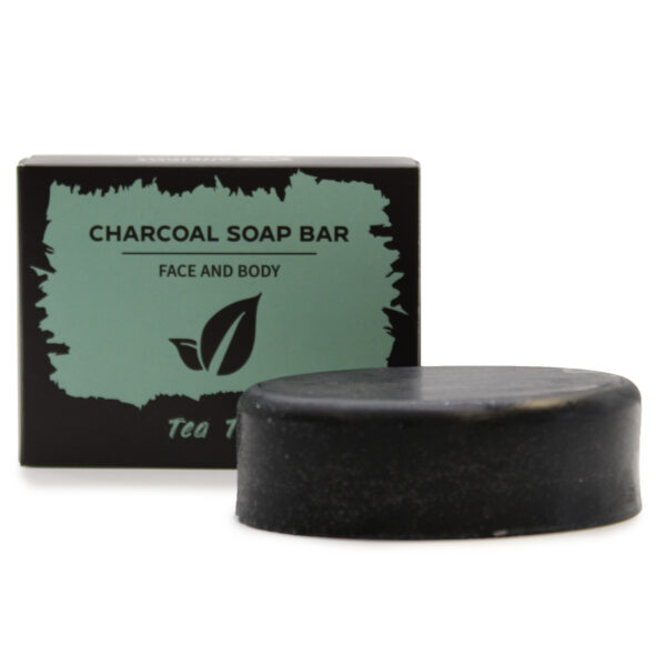 Savon au Charbon 85g - Arbre à Thé- Vendu par 1