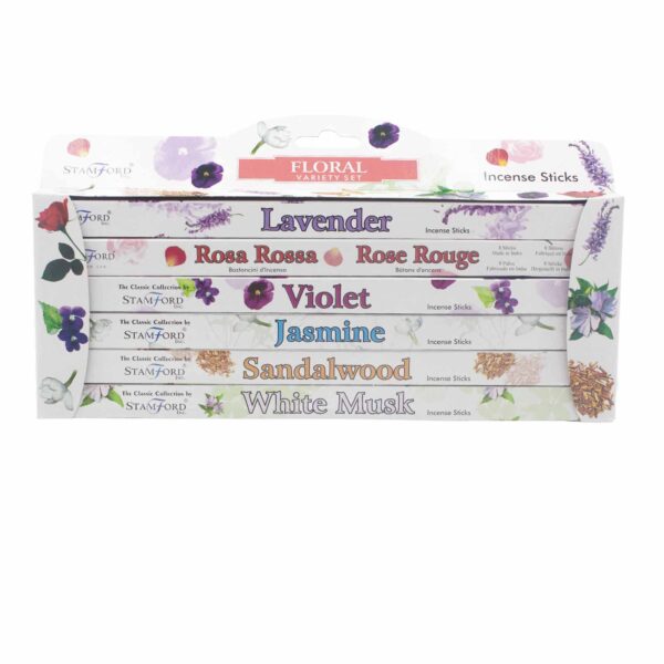 Coffret cadeau d'encens Stamford - Floral- Vendu par 1
