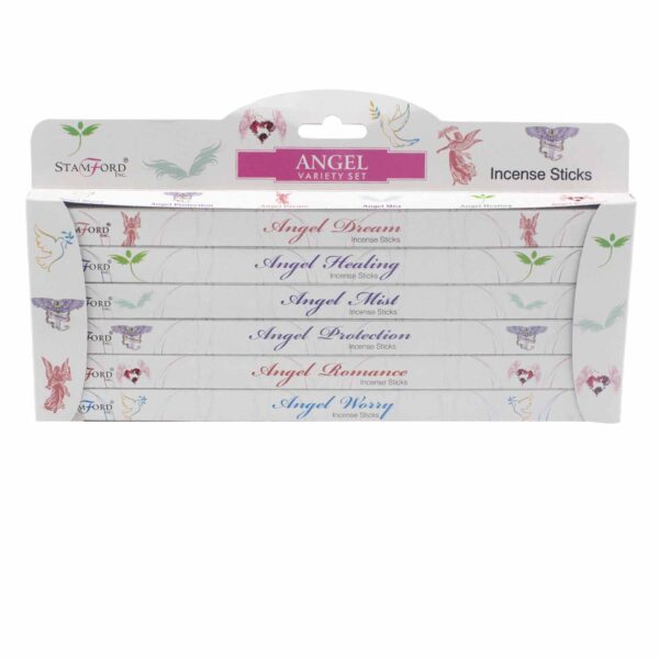 Coffret cadeau d'encens Stamford  Ange (Blanc)- Vendu par 1