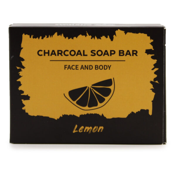 Savon au Charbon 85g - Citron- Vendu par 1 – Image 2