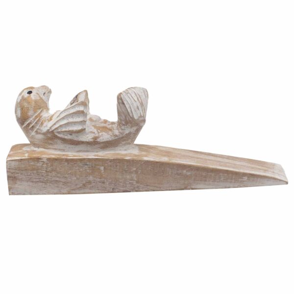 Arrêt de porte sculpté à la main - Baby Seal- Vendu par 1 – Image 2