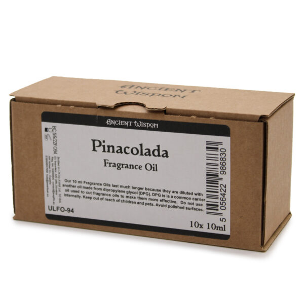 10 ml d'huile parfumée Pinacolada 10 ml - SANS ÉTIQUETTE- Vendu par 1
