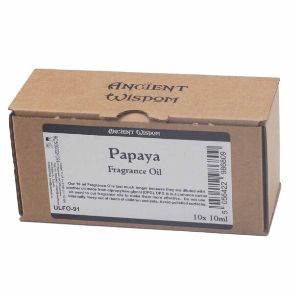 10ml Huile Parfumée Papaye 10ml - SANS ÉTIQUETTE- Vendu par 1