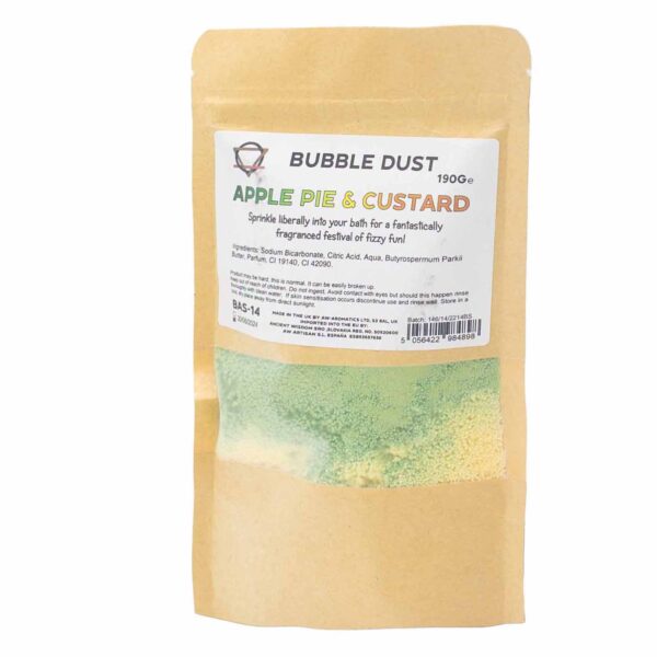 Poussière de bain Tarte aux pommes et crème anglaise 200g- Vendu par 1