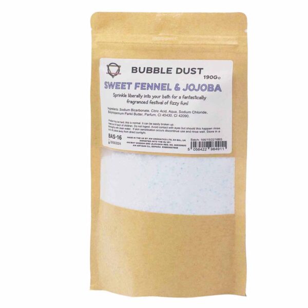 Poussière de Bain Fenouil Doux & Jojoba 200g- Vendu par 1
