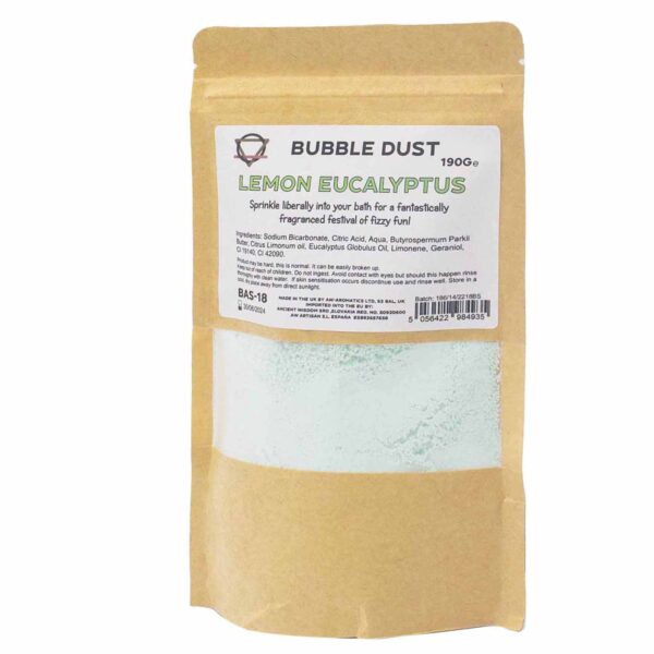 Poussière de bain à l'eucalyptus citronné 200 g- Vendu par 1