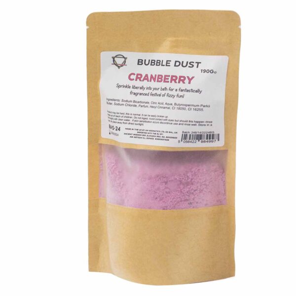 Poussière de bain aux canneberges 200g- Vendu par 1