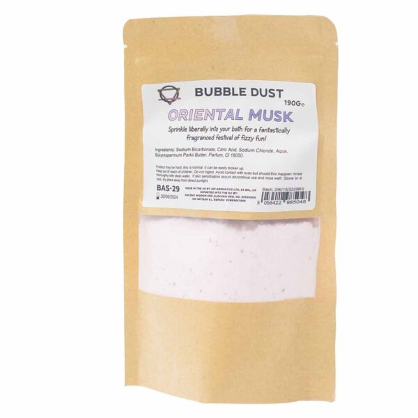 Poussière de bain aux muscs orientaux 200g- Vendu par 1