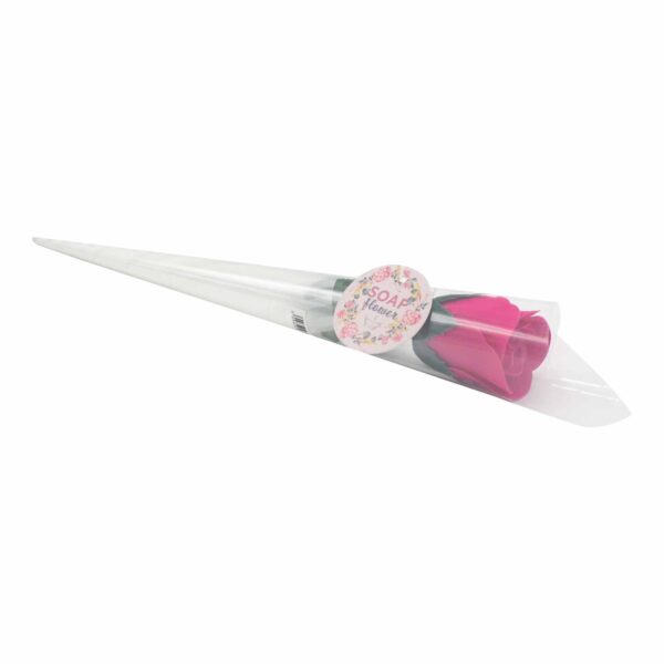 Fleur de Savon Prête à Vendre - Petite Rose Rouge- Vendu par 1 – Image 3