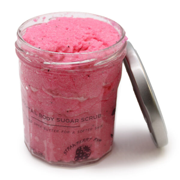 Gommage Corps Parfumé au Sucre - Fraise Rhum 300g- Vendu par 1 – Image 4