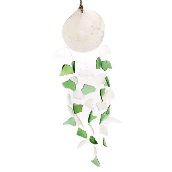 Copis & Glass Drop - Verre Vert & Blanc- Vendu par 1