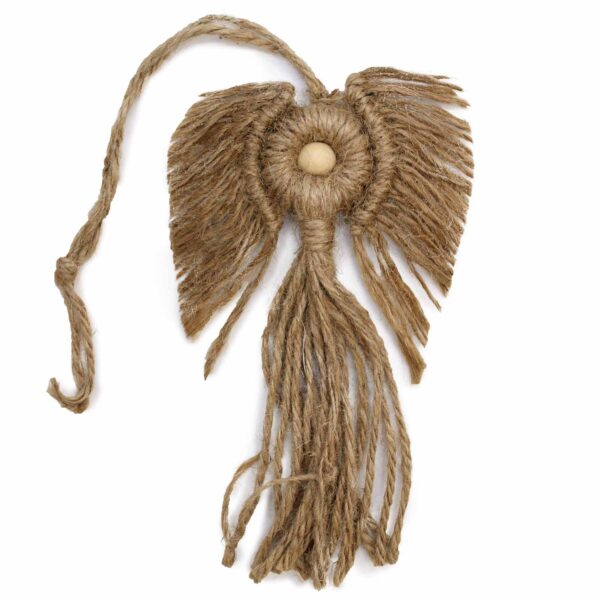 Ange en macramé - Rebelle- Vendu par 1 – Image 2