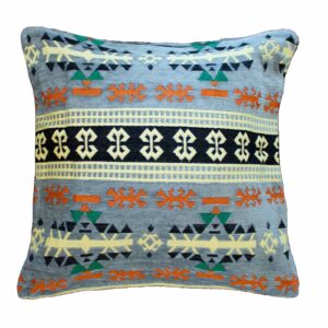 Housse de Coussin Kilim - Charbon- Vendu par 1