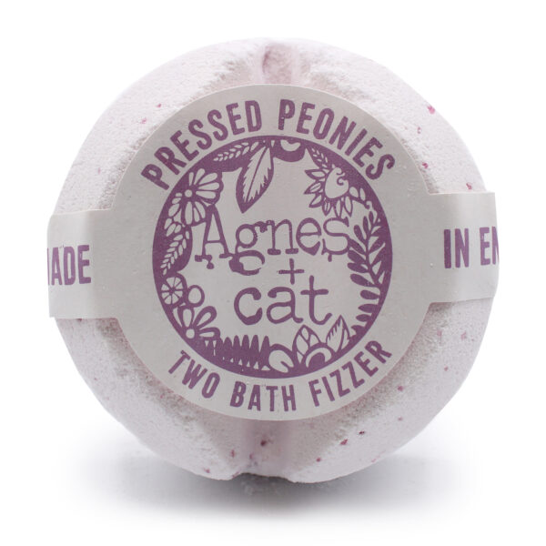 Bain Fizzer - Pivoines pressées- Vendu par 1