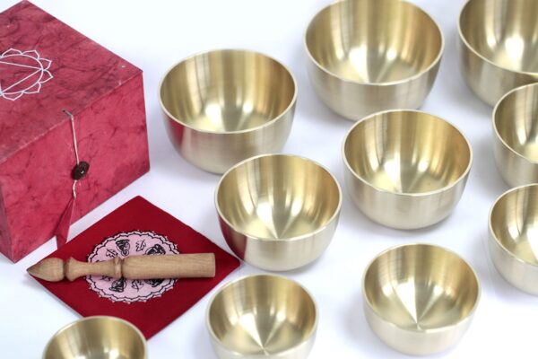 Ensemble de 10 bols en cloche métal- Vendu par 1 – Image 3
