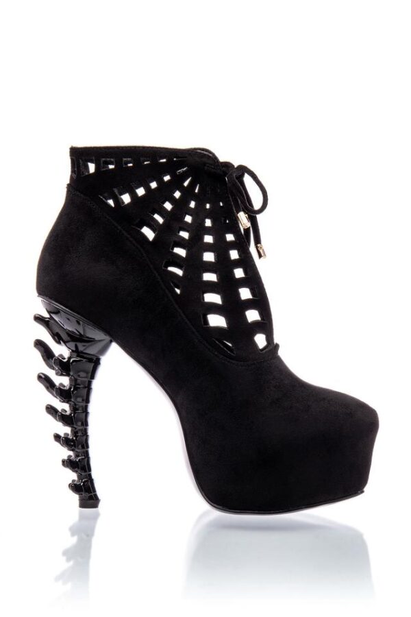 Bottines à talons hauts - noir -38-Ocultica – Image 3