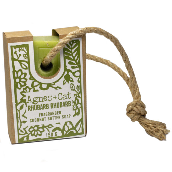 Savon Sur Corde - RHUBARBE RHUBARBE- Vendu par 1