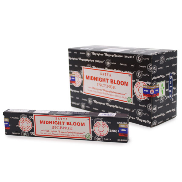 Bâtons d'encens Satya 15g - Fleur de Minuit- Vendu par 1