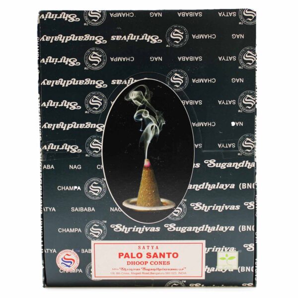 Cônes Palo Santo Dhoop- Vendu par 1 – Image 2