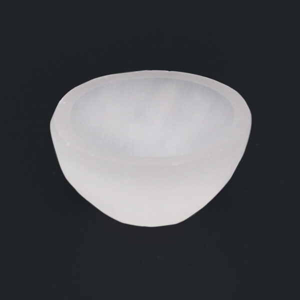 Bol Rond en Sélénite - 6 cm- Vendu par 1 – Image 4