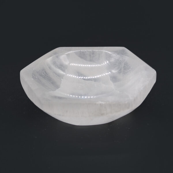 Bol Hexagonal en Sélénite - 10 cm- Vendu par 1 – Image 4