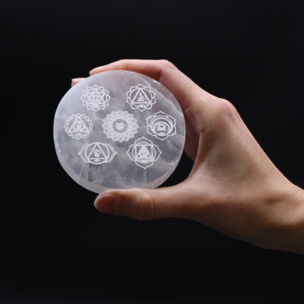 Petite plaque de chargement 8 cm - Chakra Design- Vendu par 1 – Image 2