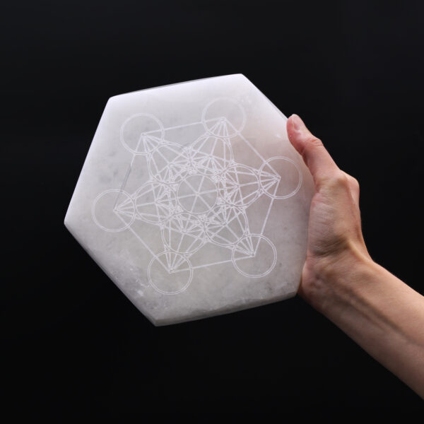 Plaque de Charge Hexagonale 18cm - Direction & Décision- Vendu par 1 – Image 2