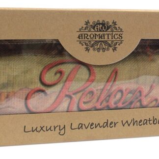 Sac de blé de luxe à la lavande dans une boîte cadeau - Sleeping RELAX- Vendu par 1