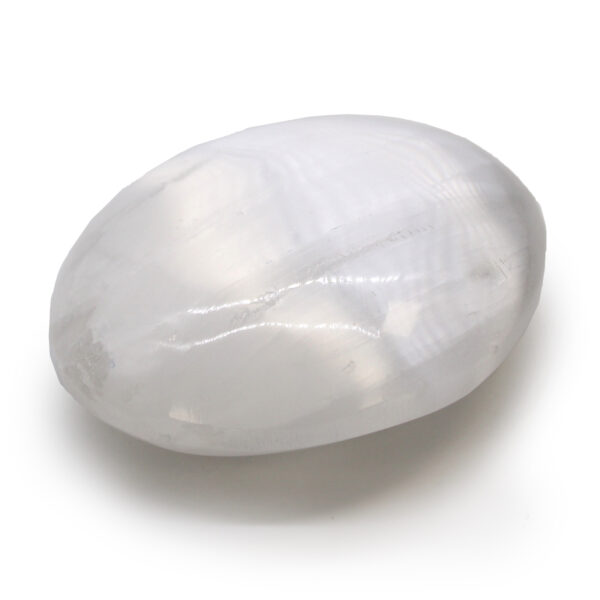 Pierre de Palmier Sélénite - 8 cm- Vendu par 1 – Image 2